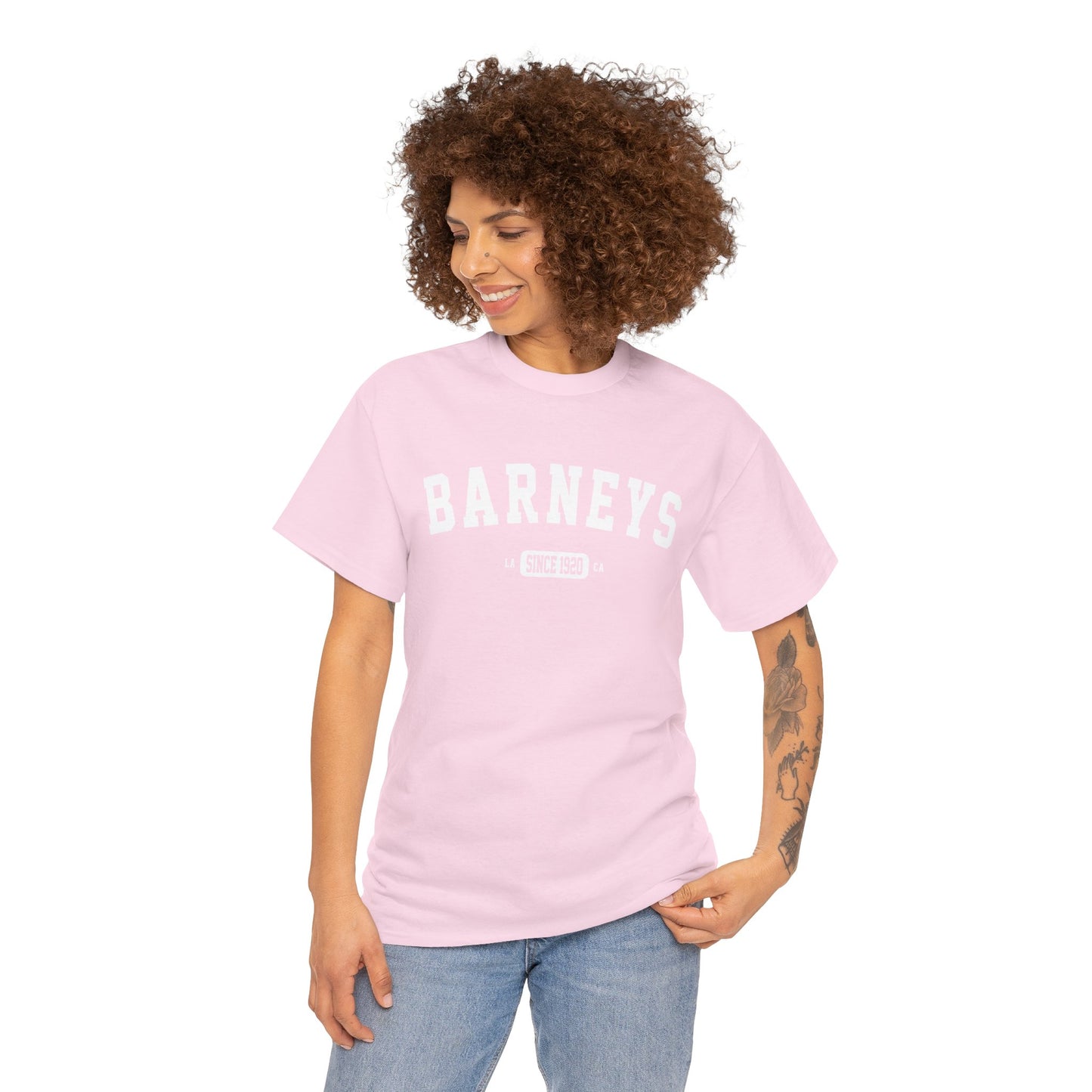 Vintage Collegiate T-Shirt. BARNEY'S BEANERY - Womens Graphic Tee | Gildan 5000