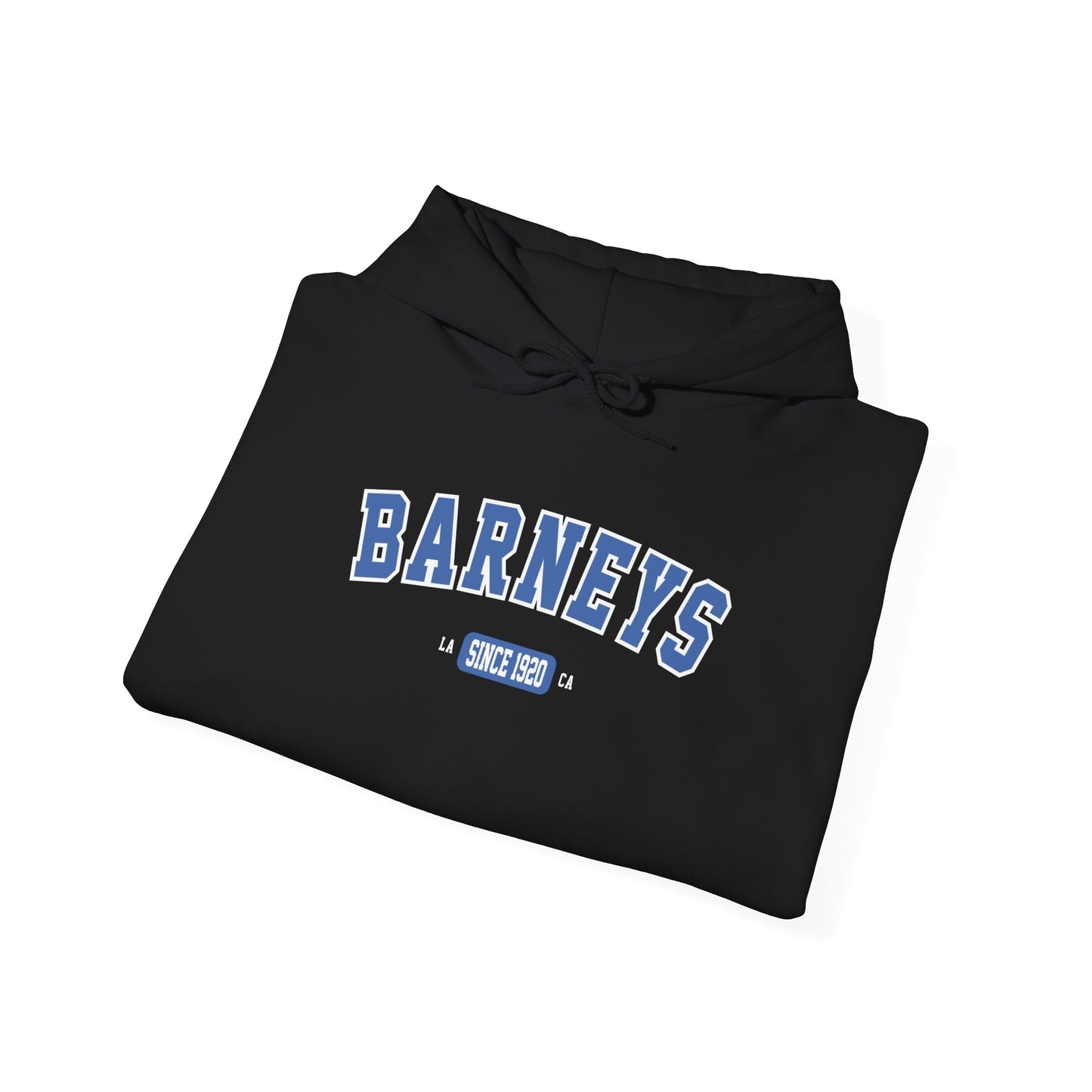 Vintage Collegiate Hoodie. BARNEY'S BEANERY - Mens Graphic Hoodie | Gildan 18500
