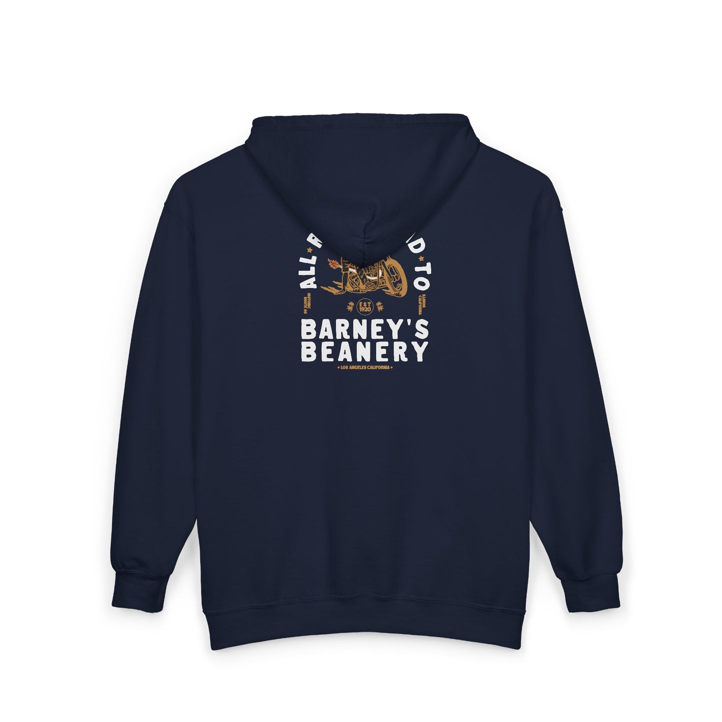 All Roads Lead To | BARNEY'S BEANERY | Women's Premium Full Zip Hoodie