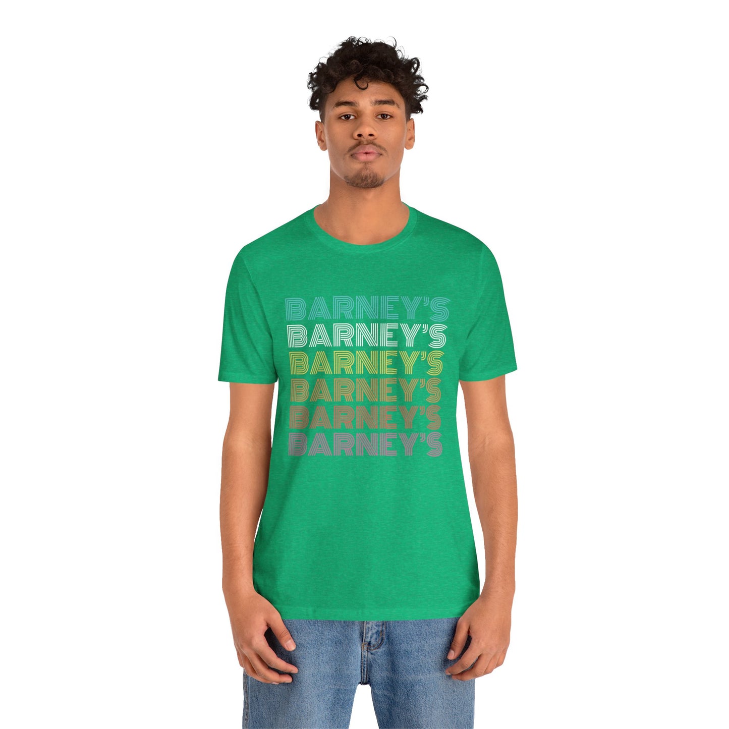 Barney's x6 Retro Hollywood BARNEY'S BEANERY - Mens Retro Graphic Tee | Bella + Canvas 3001