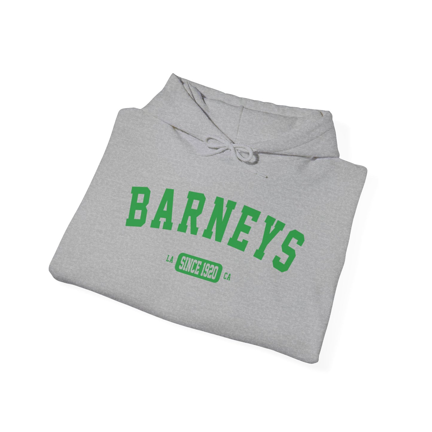 Vintage Collegiate Hoodie. BARNEY'S BEANERY - Mens Graphic Hoodie | Gildan 18500