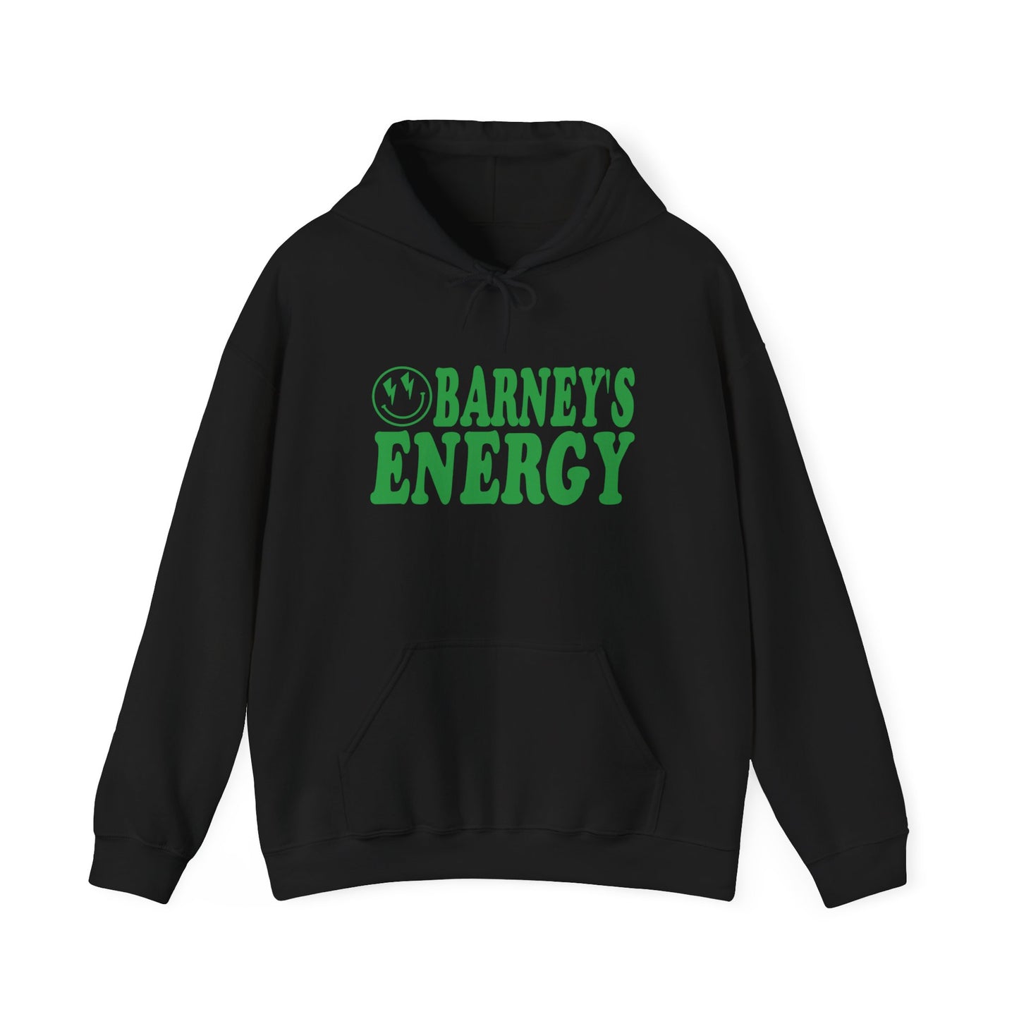 Barney's Energy. BARNEY'S BEANERY - Mens Smiley Face Hoodie | Gildan 18500