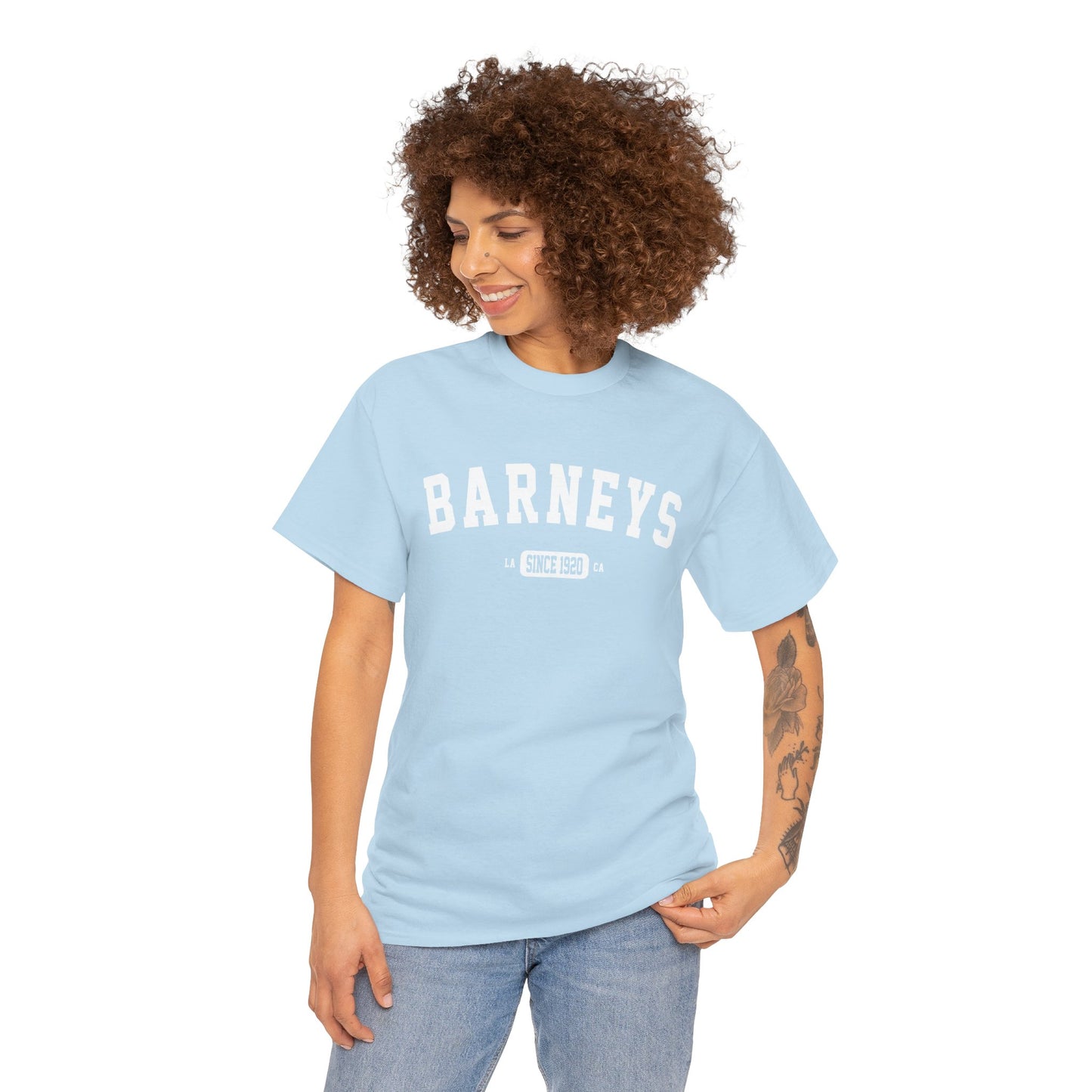 Vintage Collegiate T-Shirt. BARNEY'S BEANERY - Womens Graphic Tee | Gildan 5000