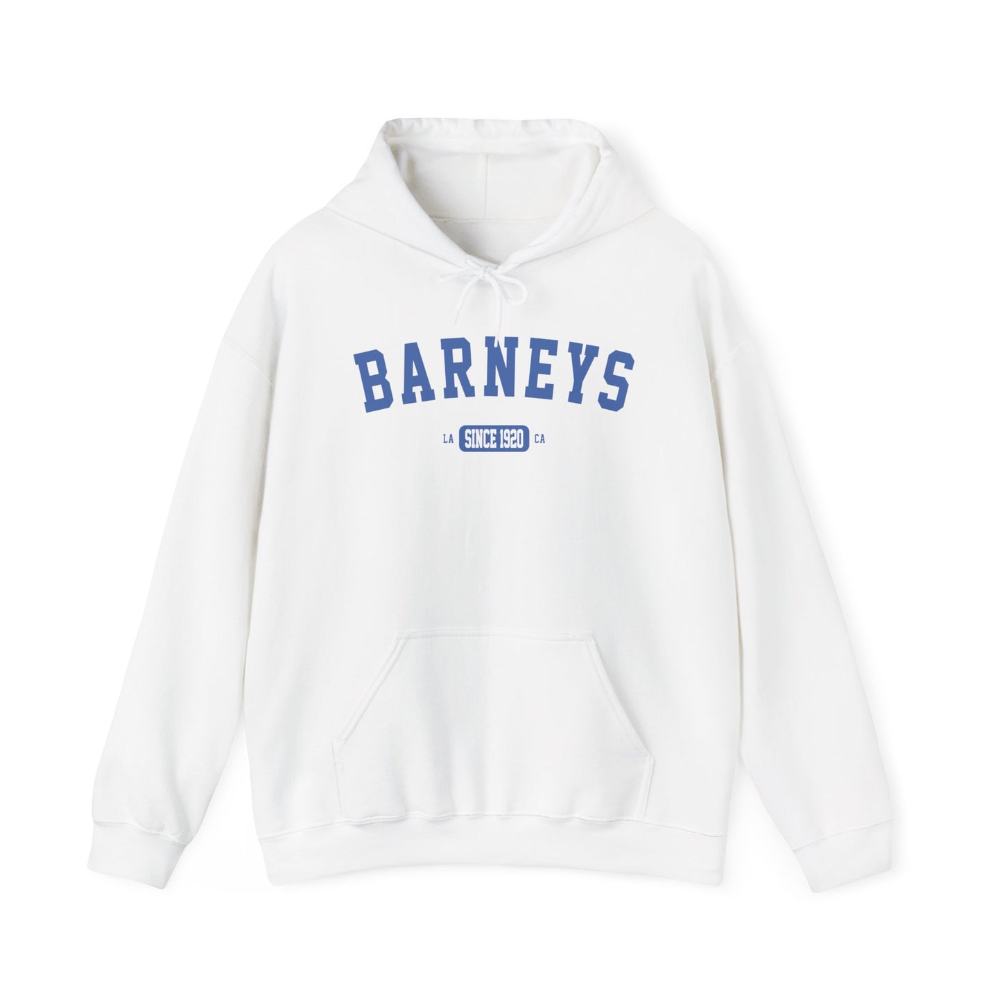 Vintage Collegiate Hoodie. BARNEY'S BEANERY - Mens Graphic Hoodie | Gildan 18500