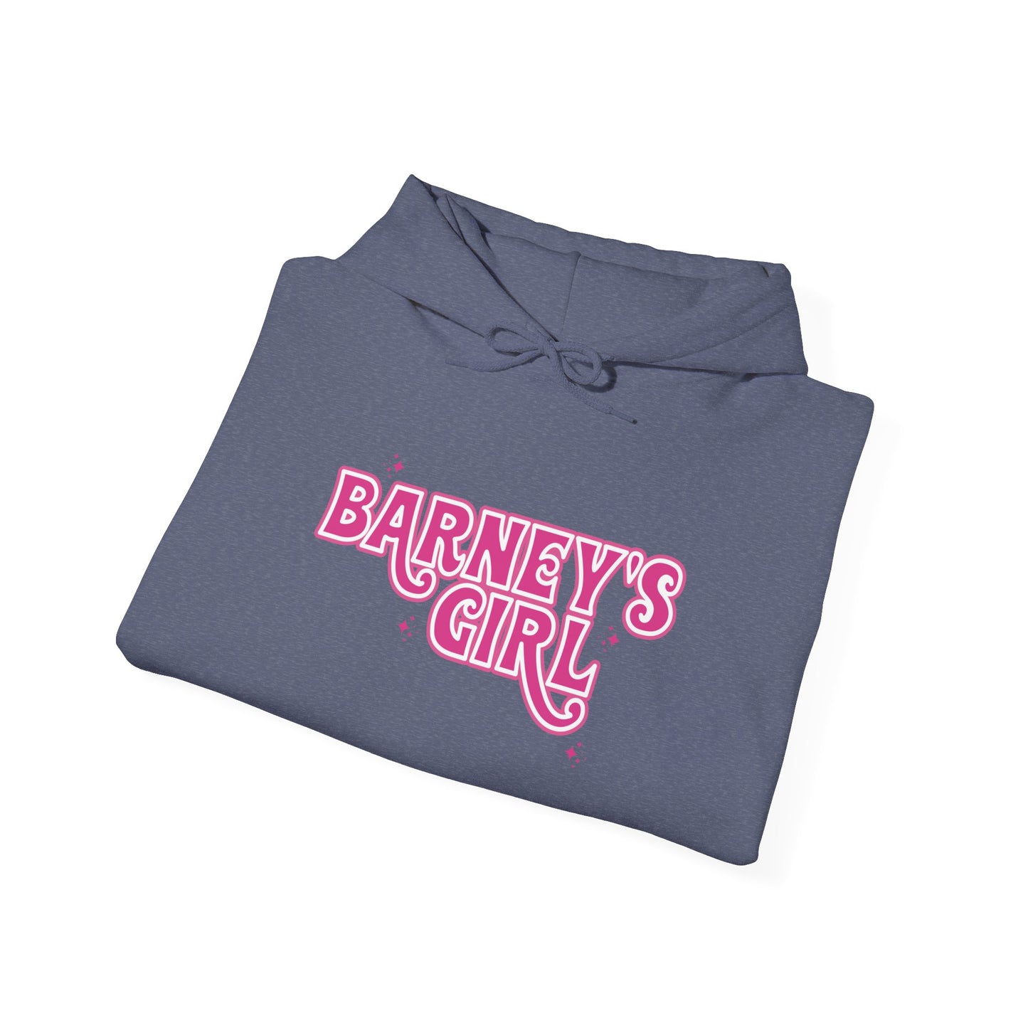Barney's Girl Hoodie. BARNEY'S BEANERY - Womens Graphic Hoodie | Gildan 18500