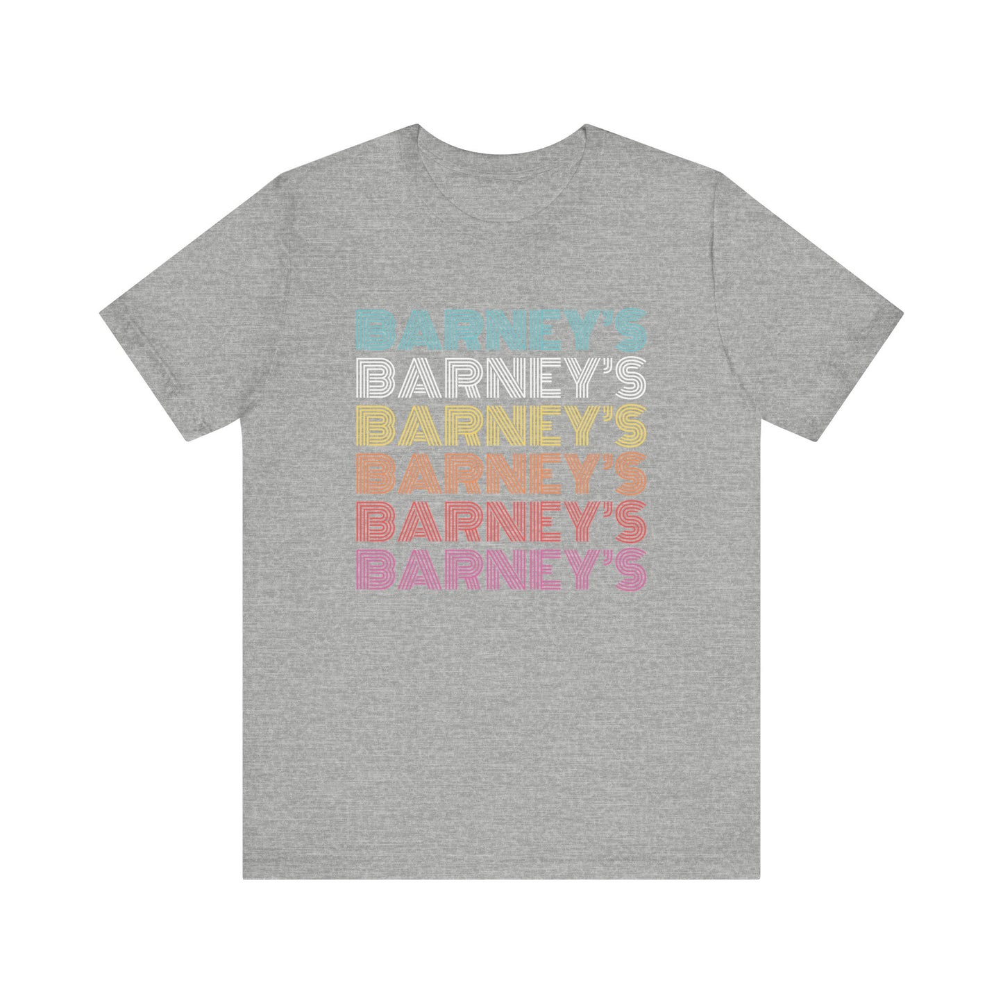 Barney's x6 Retro Hollywood BARNEY'S BEANERY - Mens Retro Graphic Tee | Bella + Canvas 3001