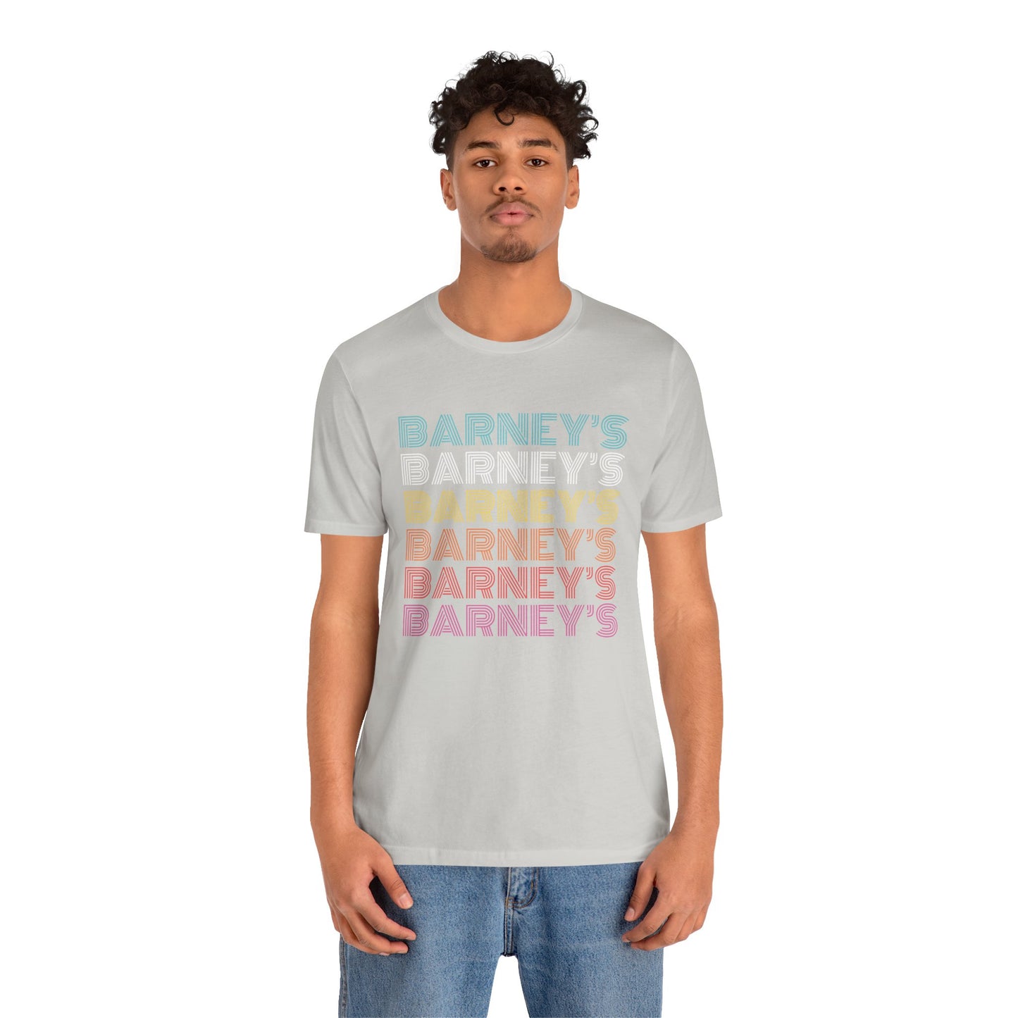 Barney's x6 Retro Hollywood BARNEY'S BEANERY - Mens Retro Graphic Tee | Bella + Canvas 3001