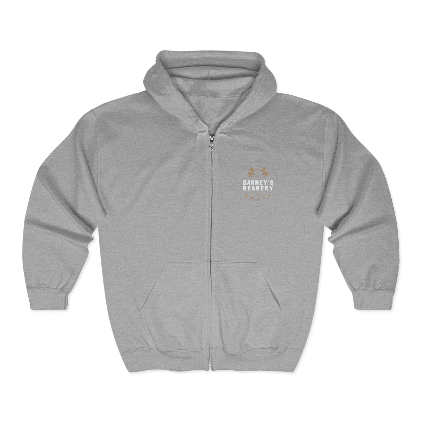 All Roads Lead To | BARNEY'S BEANERY | Men's Premium Full Zip Hoodie