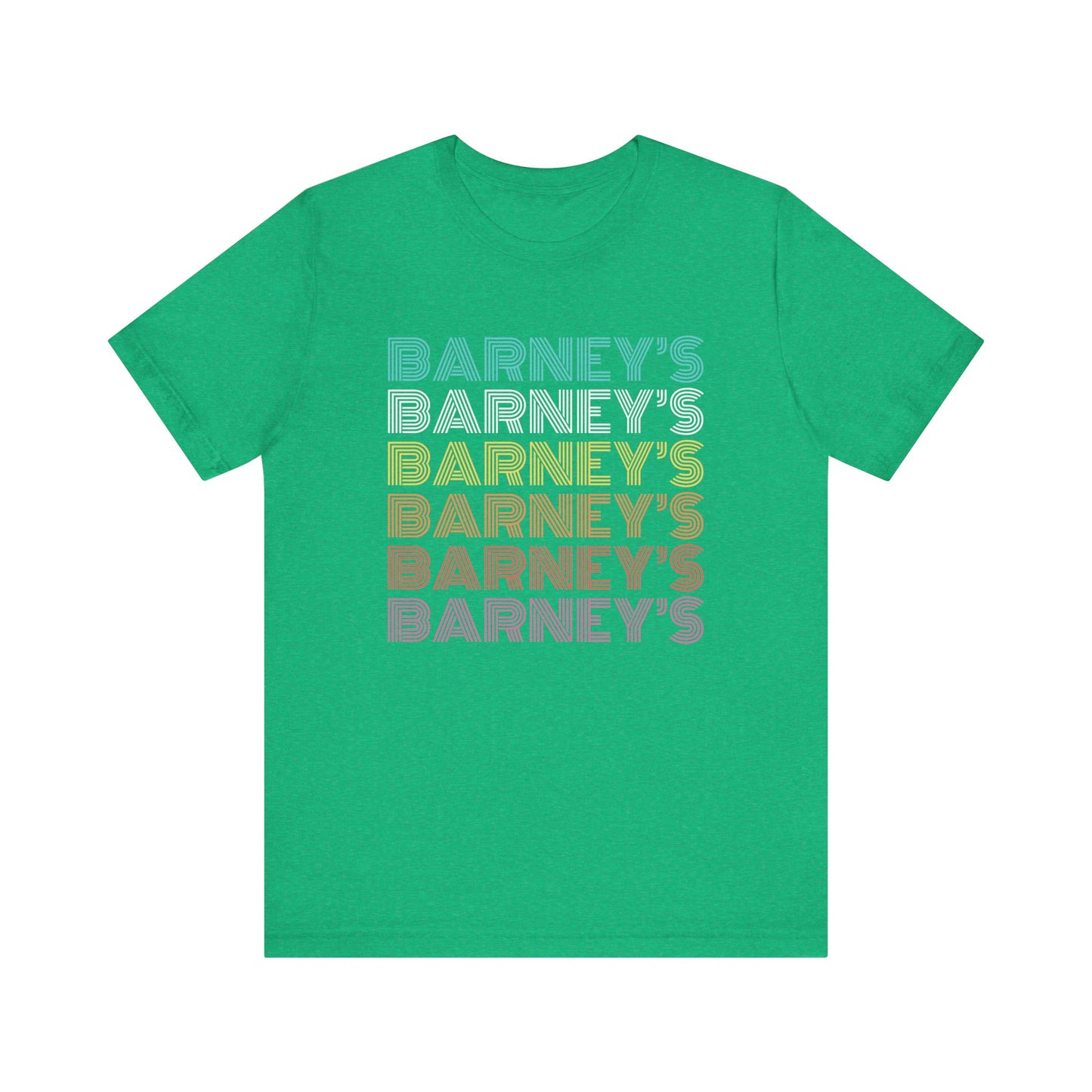 Barney's x6 Retro Hollywood BARNEY'S BEANERY - Mens Retro Graphic Tee | Bella + Canvas 3001