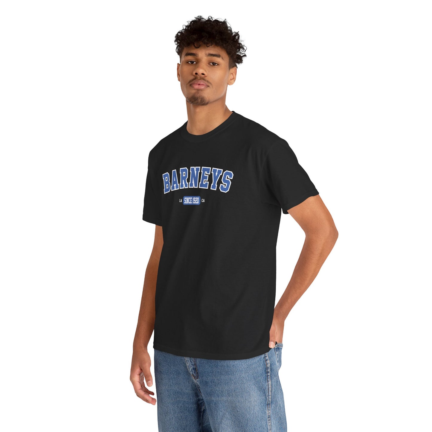 Vintage Collegiate T-Shirt. BARNEY'S BEANERY - Mens Graphic Tee | Gildan 5000