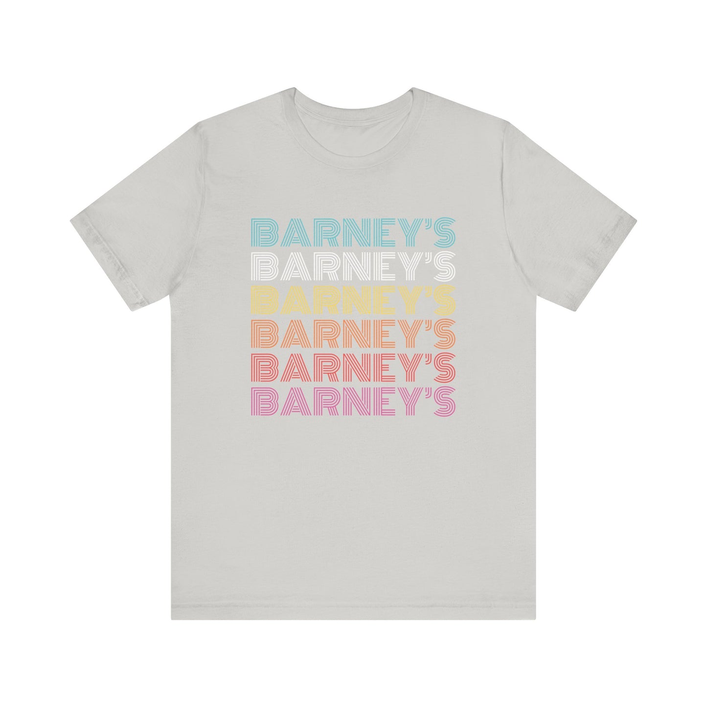 Barney's x6 Retro Hollywood BARNEY'S BEANERY - Mens Retro Graphic Tee | Bella + Canvas 3001