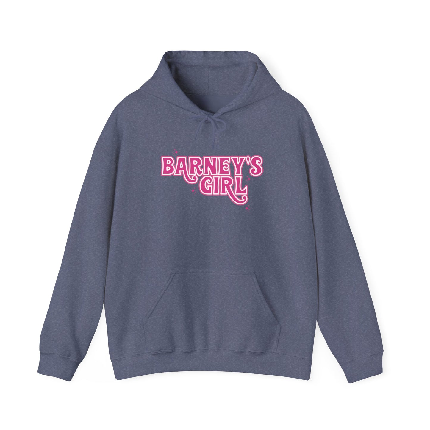 Barney's Girl Hoodie. BARNEY'S BEANERY - Womens Graphic Hoodie | Gildan 18500