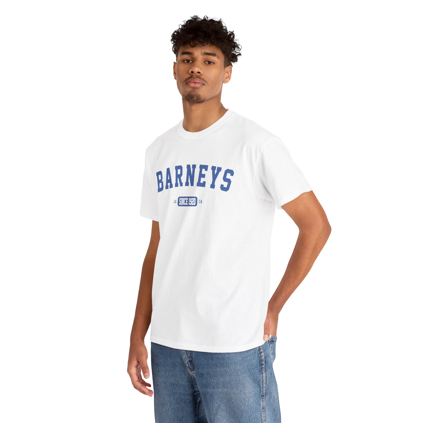 Vintage Collegiate T-Shirt. BARNEY'S BEANERY - Mens Graphic Tee | Gildan 5000