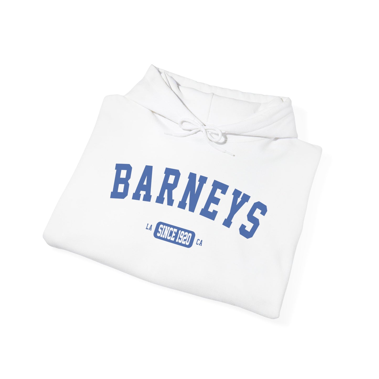 Vintage Collegiate Hoodie. BARNEY'S BEANERY - Mens Graphic Hoodie | Gildan 18500