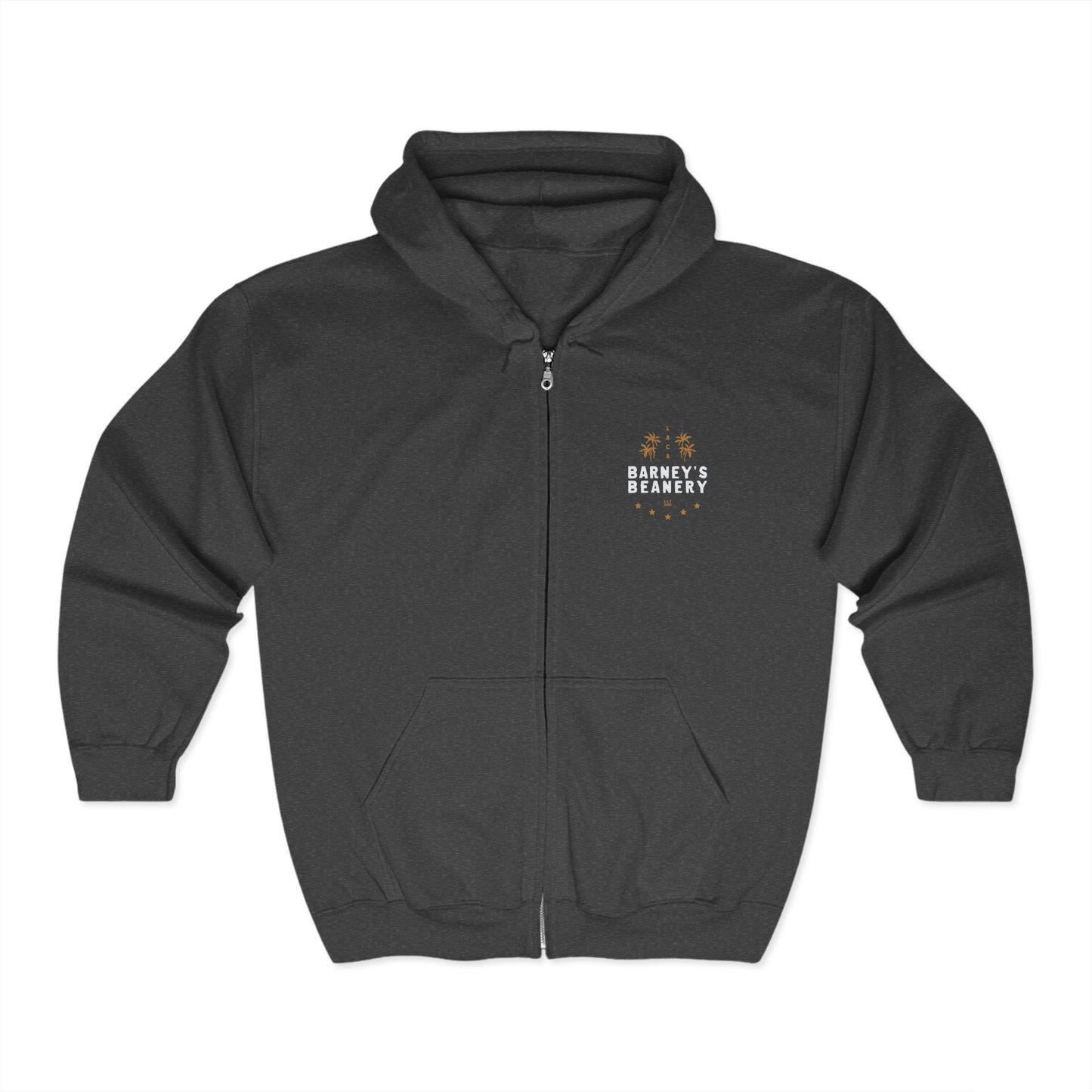 All Roads Lead To | BARNEY'S BEANERY | Men's Premium Full Zip Hoodie