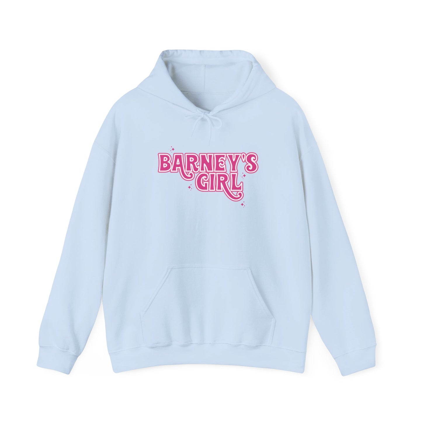 Barney's Girl Hoodie. BARNEY'S BEANERY - Womens Graphic Hoodie | Gildan 18500