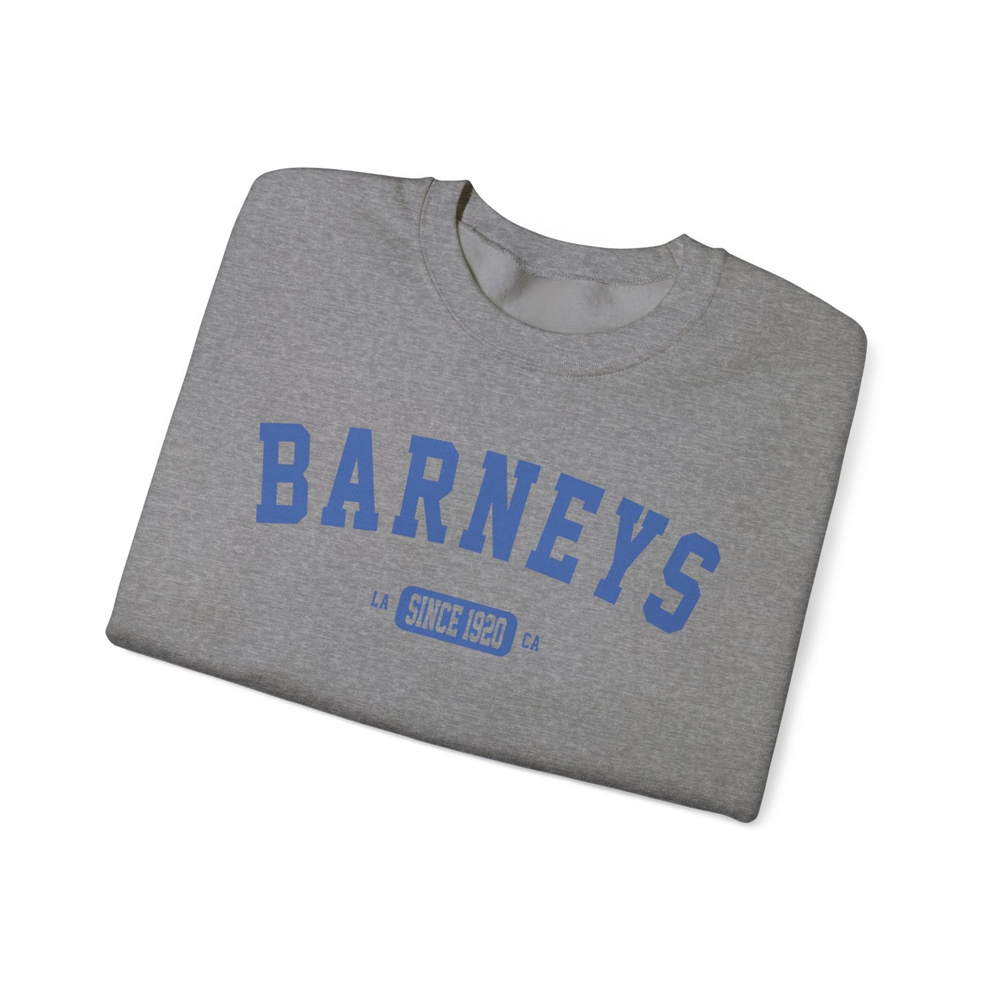 Vintage Collegiate Sweatshirt. BARNEY'S BEANERY - Mens Graphic Sweatshirt | Gildan 18000
