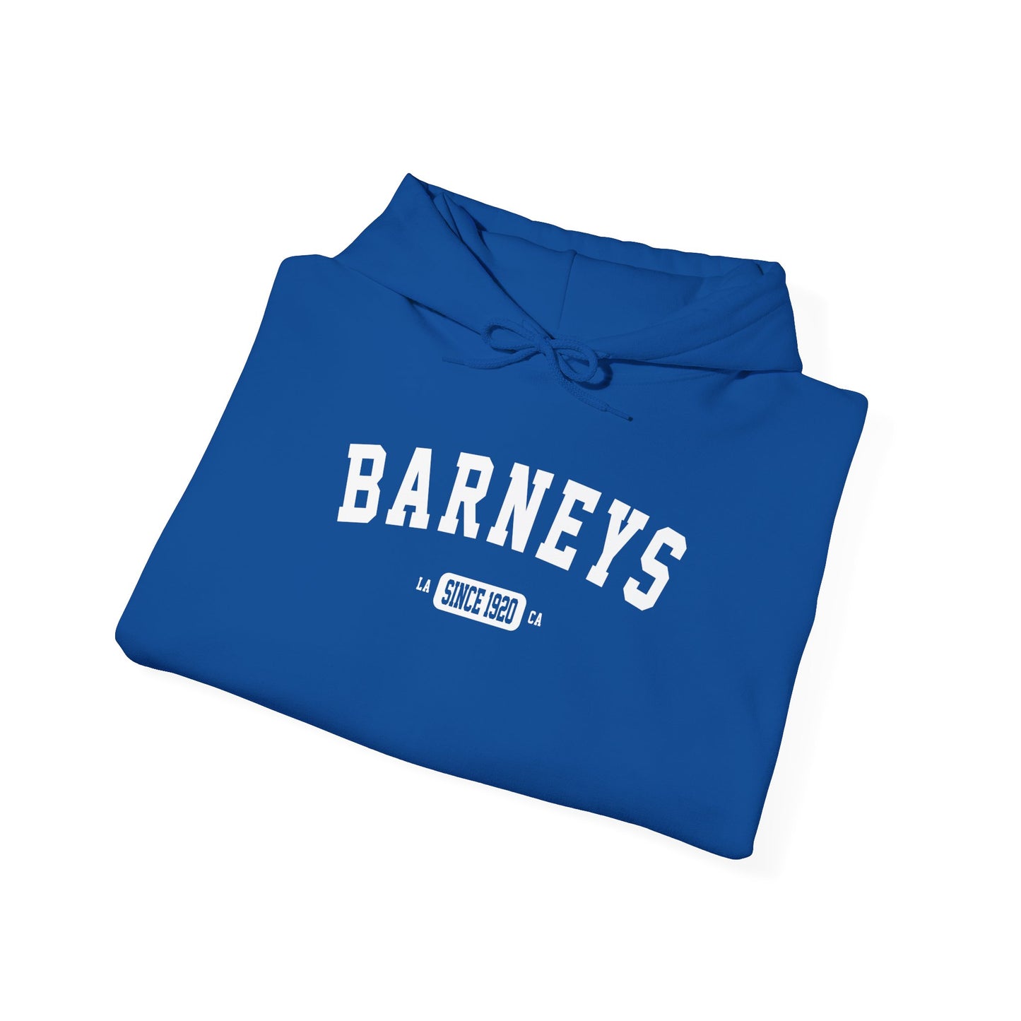 Vintage Collegiate Hoodie. BARNEY'S BEANERY - Mens Graphic Hoodie | Gildan 18500