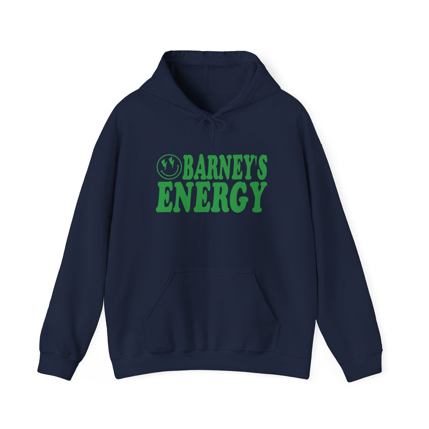 Barney's Energy. BARNEY'S BEANERY - Mens Smiley Face Hoodie | Gildan 18500