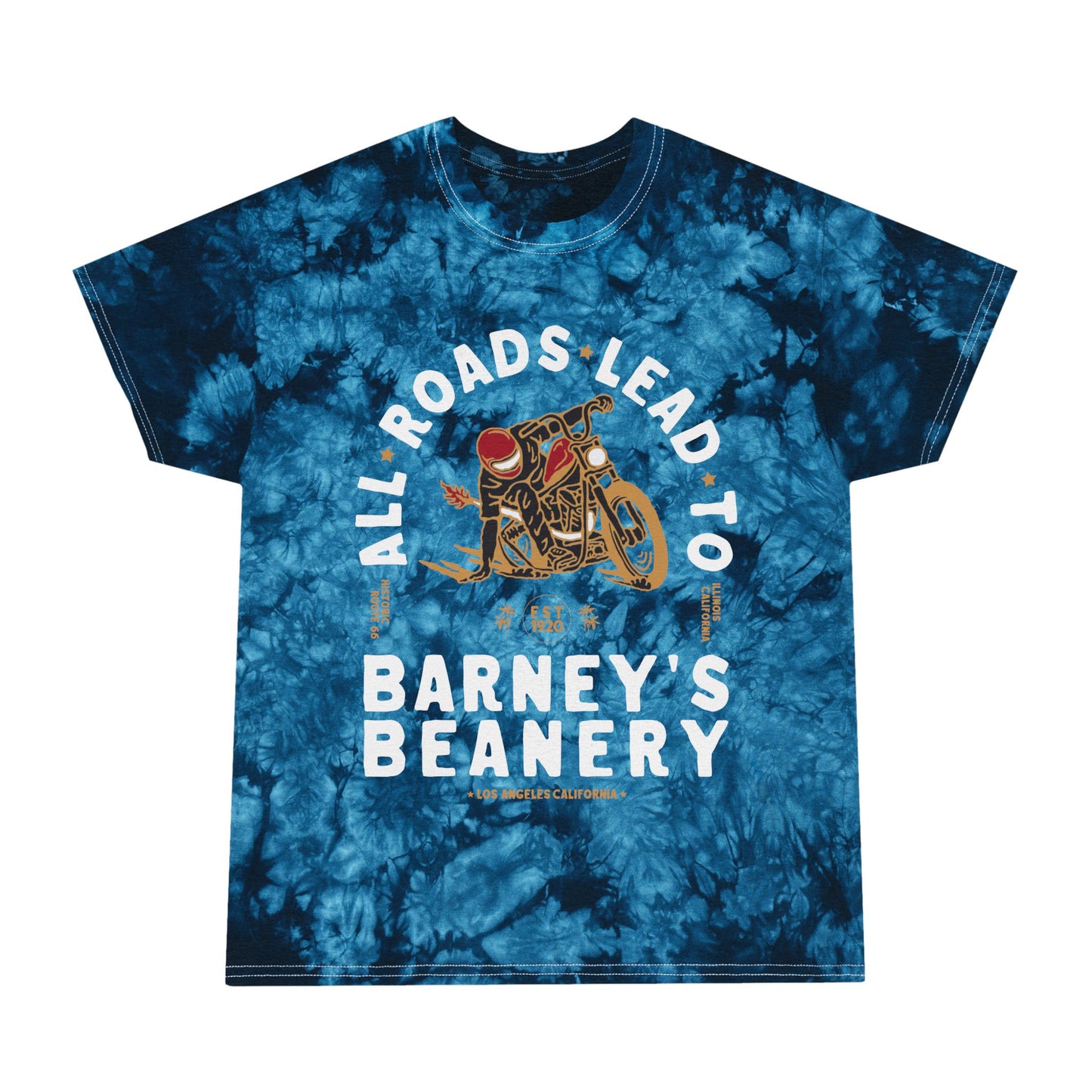 ALL ROADS LEAD TO | MEN's Barney's Beanery Tie-Dye Tee