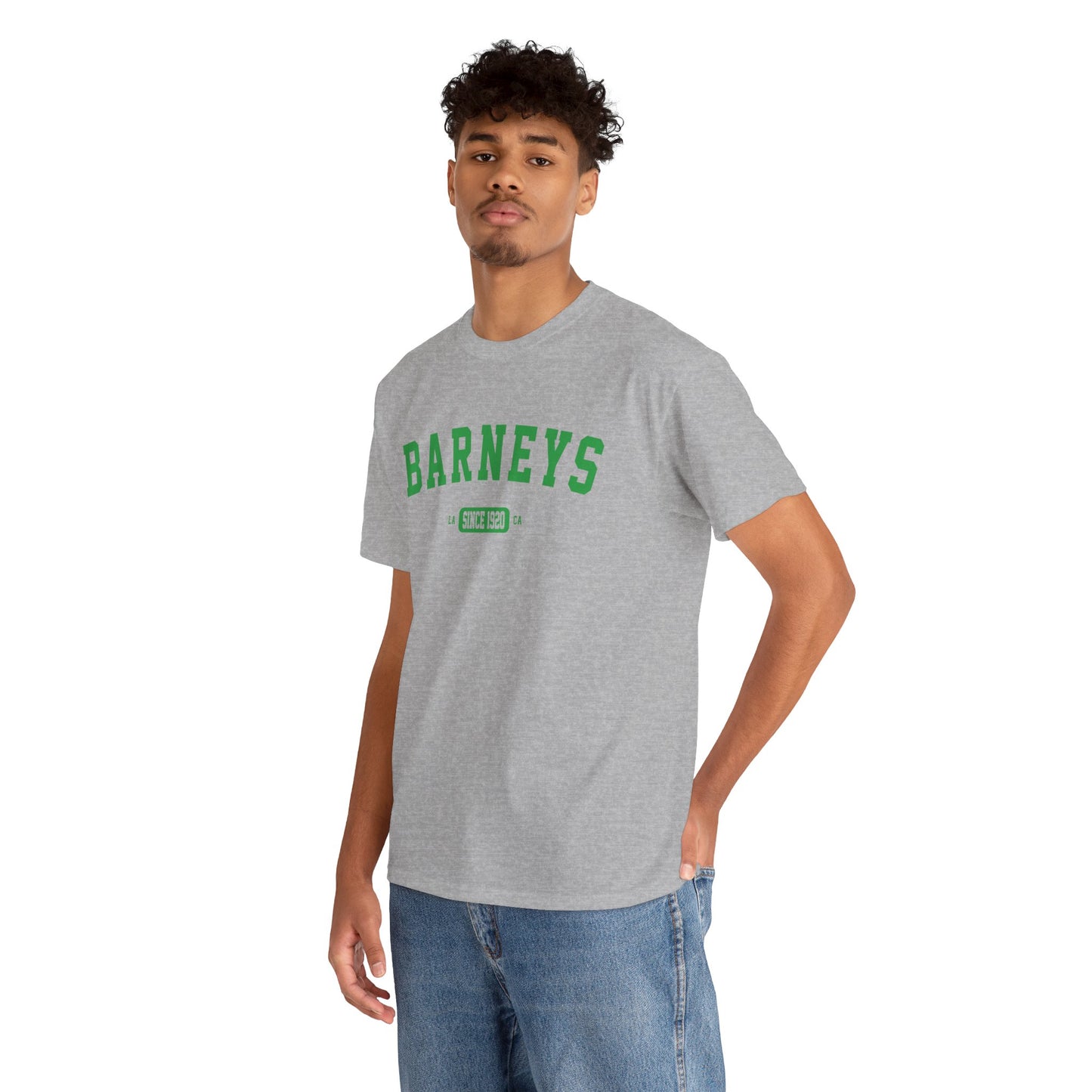 Vintage Collegiate T-Shirt. BARNEY'S BEANERY - Mens Graphic Tee | Gildan 5000