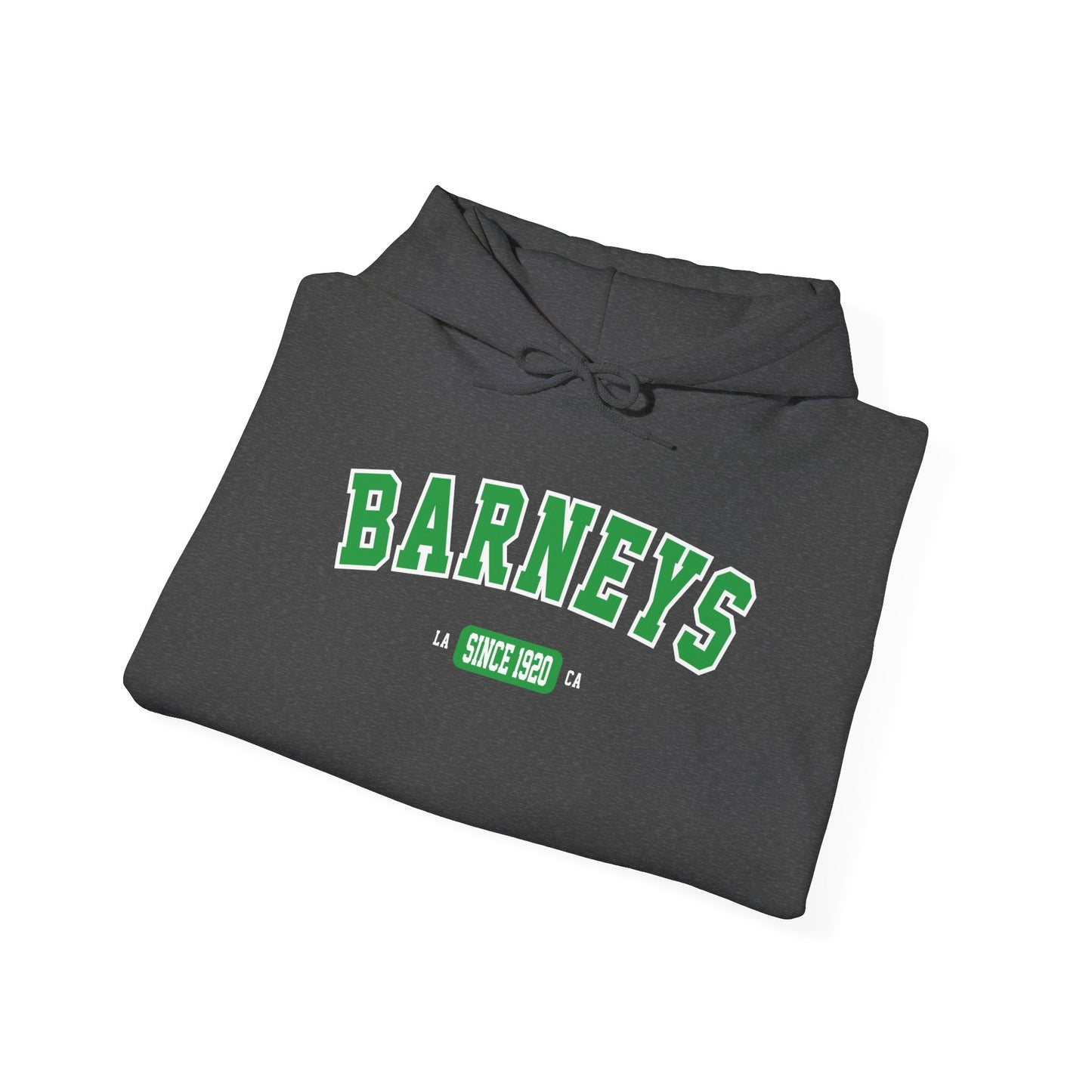 Vintage Collegiate Hoodie. BARNEY'S BEANERY - Womens Graphic Hoodie | Gildan 18500