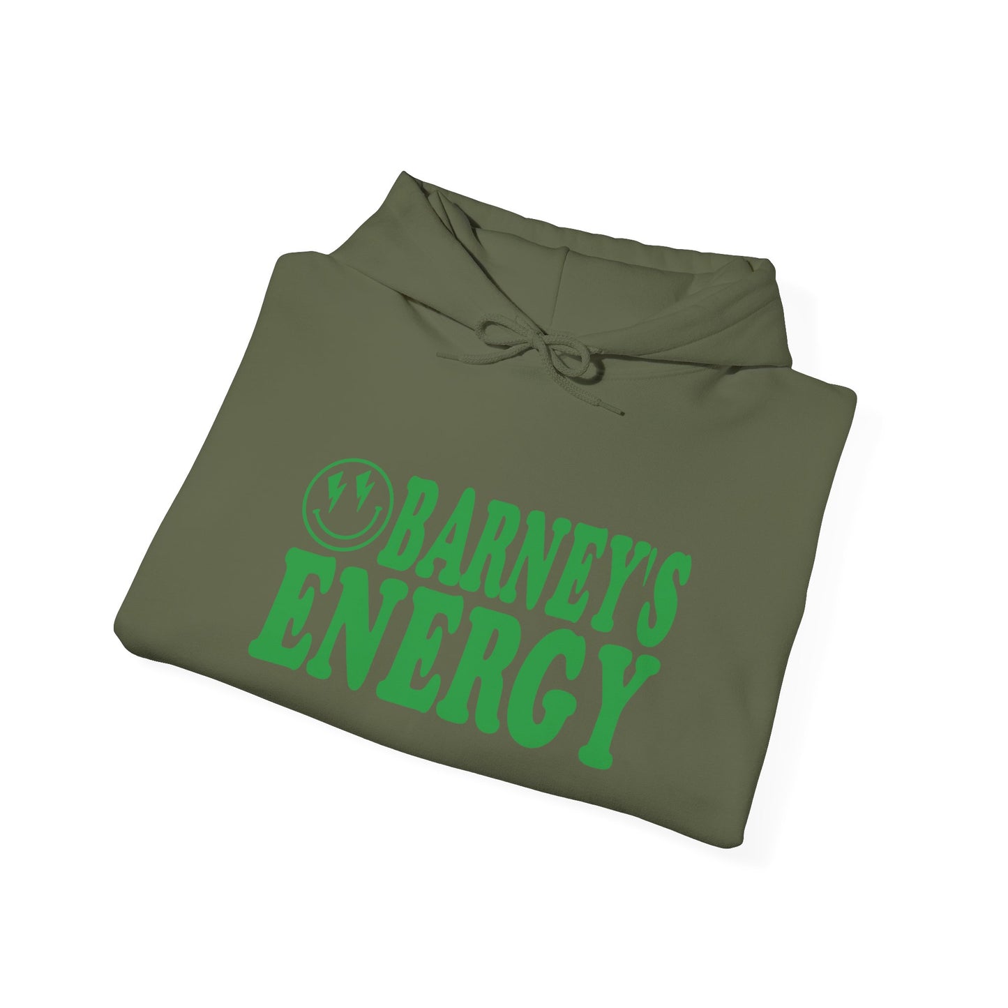 Barney's Energy. BARNEY'S BEANERY - Mens Smiley Face Hoodie | Gildan 18500