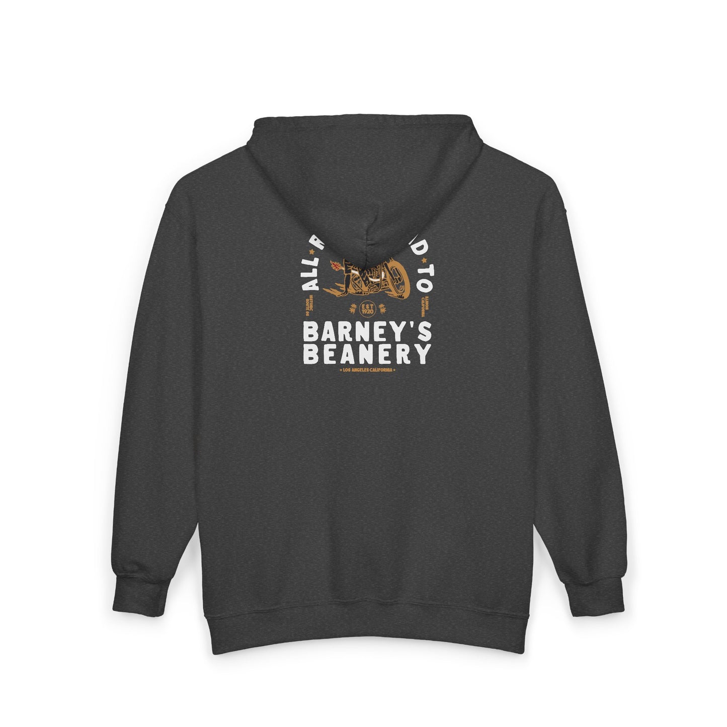 All Roads Lead To | BARNEY'S BEANERY | Women's Premium Full Zip Hoodie