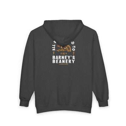 All Roads Lead To | BARNEY'S BEANERY | Women's Premium Full Zip Hoodie