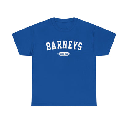 Vintage Collegiate T-Shirt. BARNEY'S BEANERY - Mens Graphic Tee | Gildan 5000