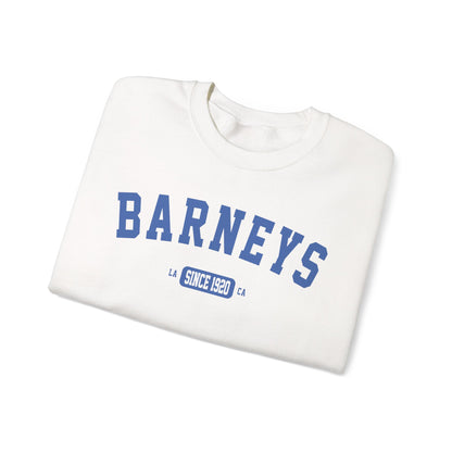 Vintage Collegiate Sweatshirt. BARNEY'S BEANERY - Mens Graphic Sweatshirt | Gildan 18000