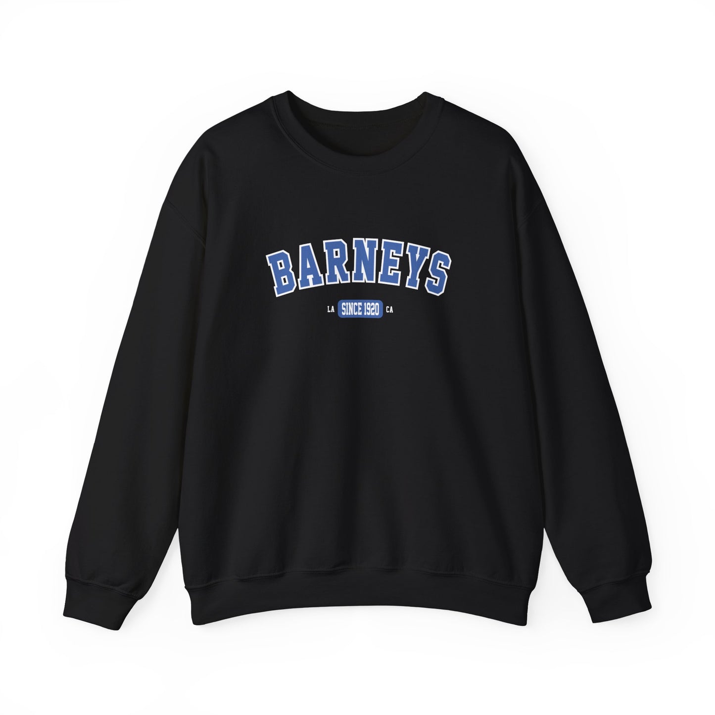 Vintage Collegiate Sweatshirt. BARNEY'S BEANERY - Mens Graphic Sweatshirt | Gildan 18000