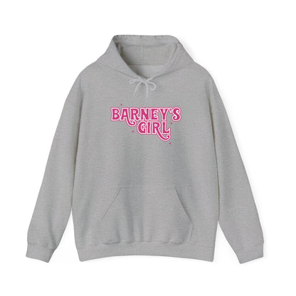 Barney's Girl Hoodie. BARNEY'S BEANERY - Womens Graphic Hoodie | Gildan 18500