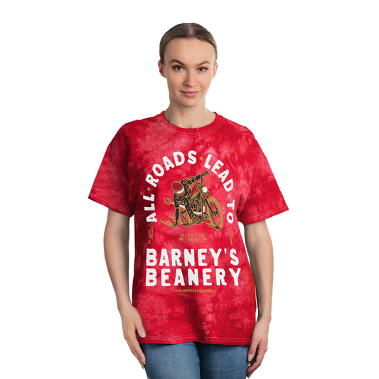 ALL ROADS LEAD TO | WOMANs Barney's Beanery Tie-Dye Tee
