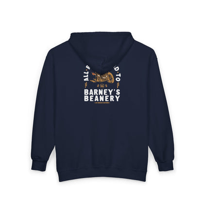 All Roads Lead To | BARNEY'S BEANERY | Women's Premium Full Zip Hoodie