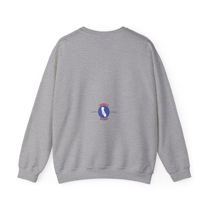 Eat More Chili. Drink More Beer. BARNEY'S BEANERY Red & Blue - Womens Retro Graphic Sweatshirt | Gildan 18000