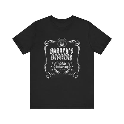 100th Anniversary - BARNEY'S BEANERY - Mens Retro Graphic Tee | Bella + Canvas 3001