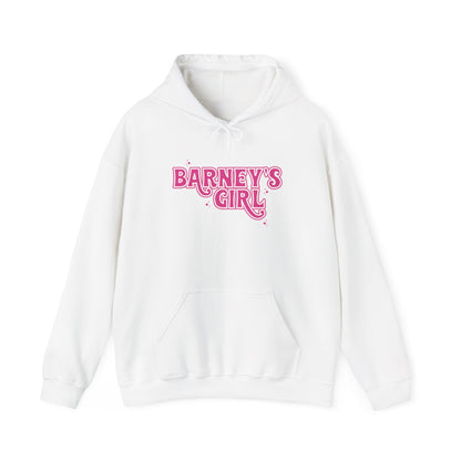 Barney's Girl Hoodie. BARNEY'S BEANERY - Womens Graphic Hoodie | Gildan 18500