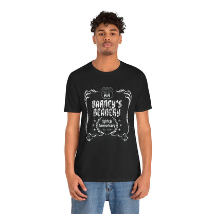 100th Anniversary - BARNEY'S BEANERY - Mens Retro Graphic Tee | Bella + Canvas 3001