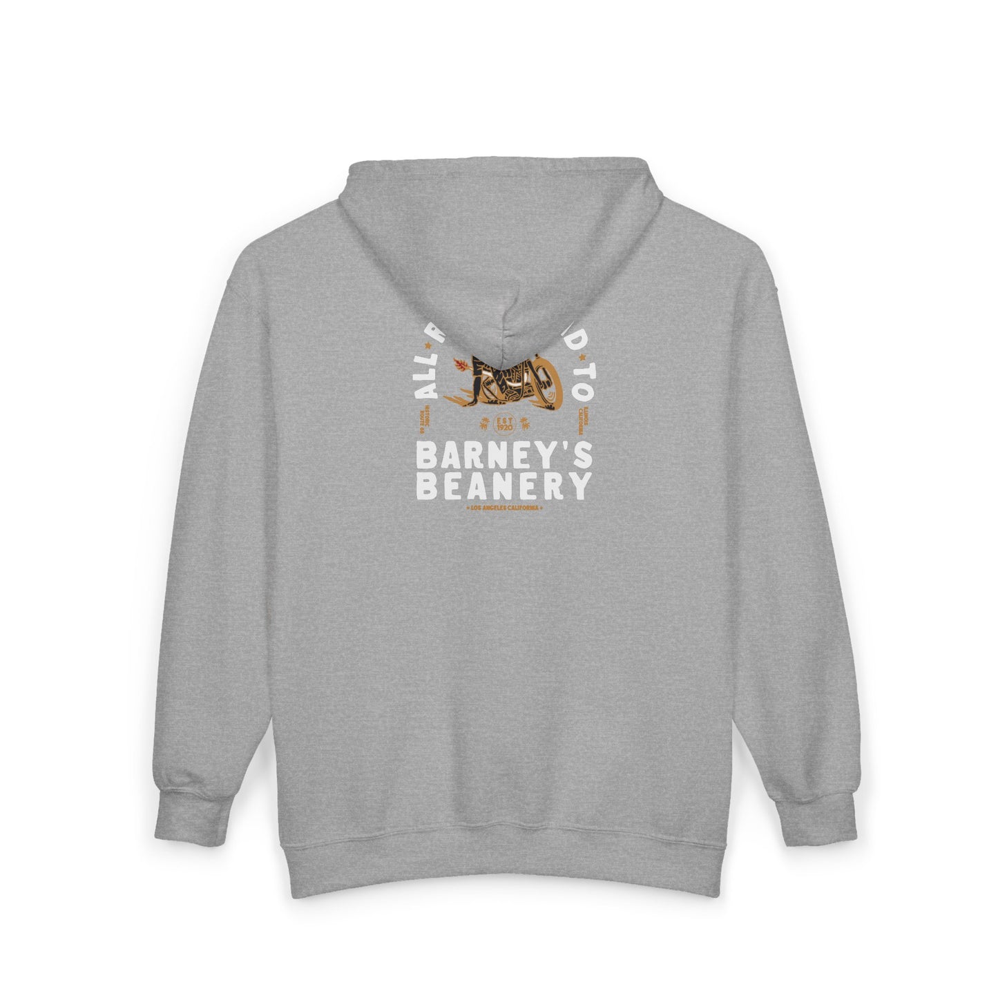 All Roads Lead To | BARNEY'S BEANERY | Women's Premium Full Zip Hoodie
