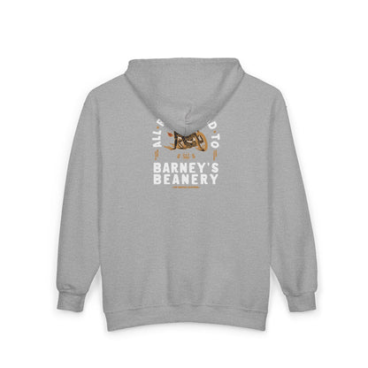 All Roads Lead To | BARNEY'S BEANERY | Women's Premium Full Zip Hoodie