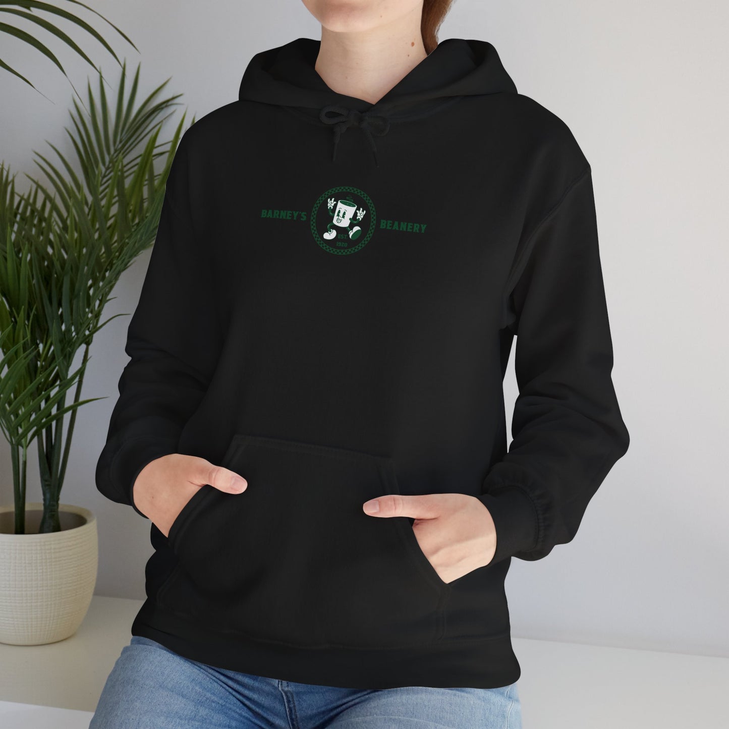 Dancing Chili | BARNEY'S BEANERY | Unisex Heavy Blend™ Hooded Sweatshirt