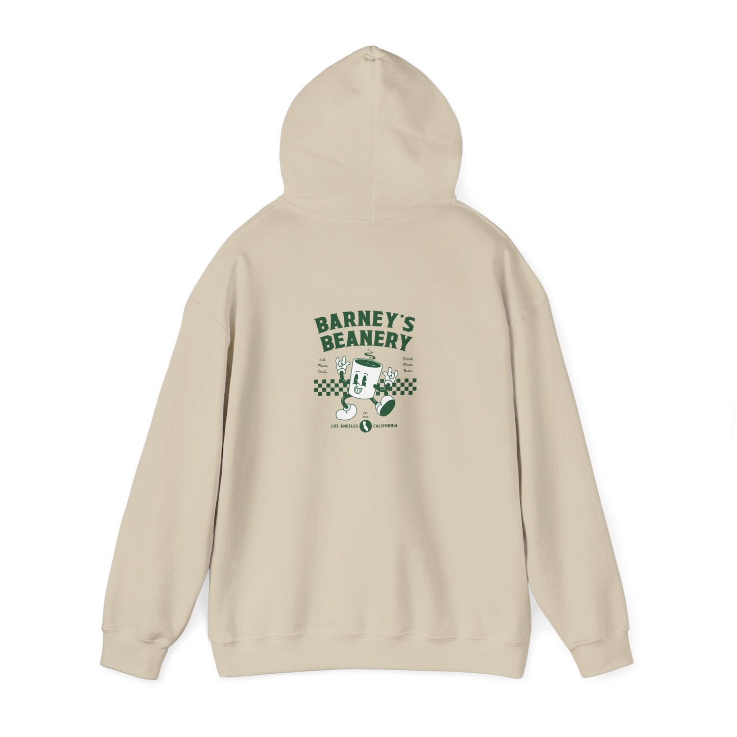 Dancing Chili | BARNEY'S BEANERY | Unisex Heavy Blend™ Hooded Sweatshirt