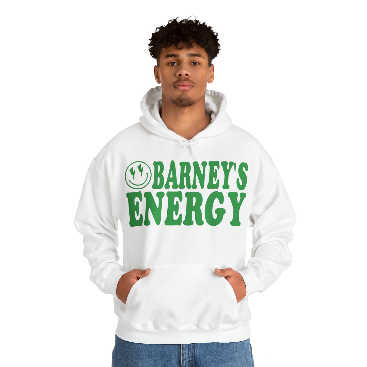 Barney's Energy | BARNEY'S BEANERY - Men's Smiley Face Hoodie