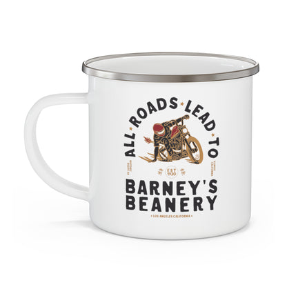 All Roads Lead To | BARNEY'S BEANERY - Camping Mug 12oz