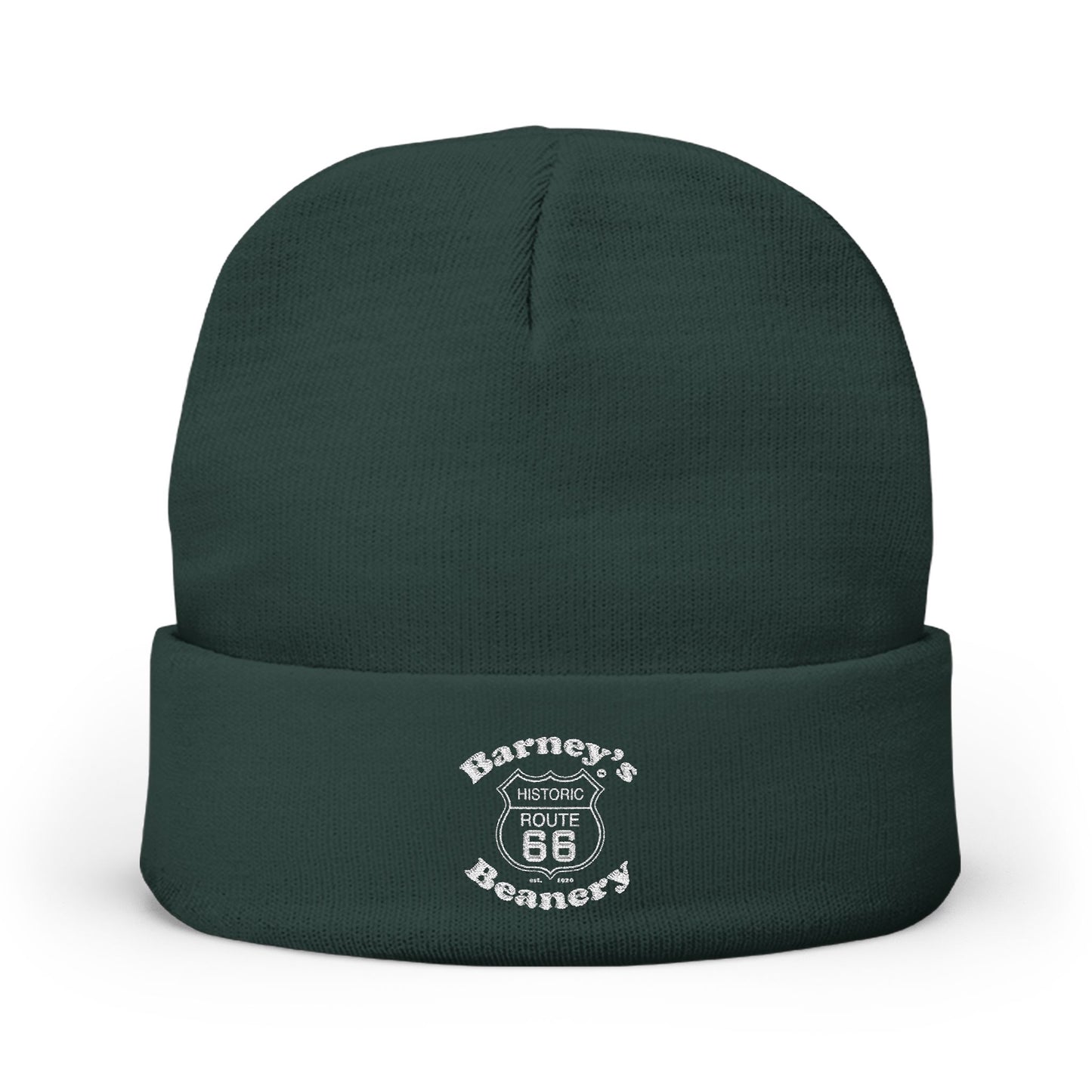 Barney's Beanery Logo Knit Beanie