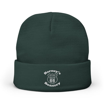 Barney's Beanery Logo Knit Beanie
