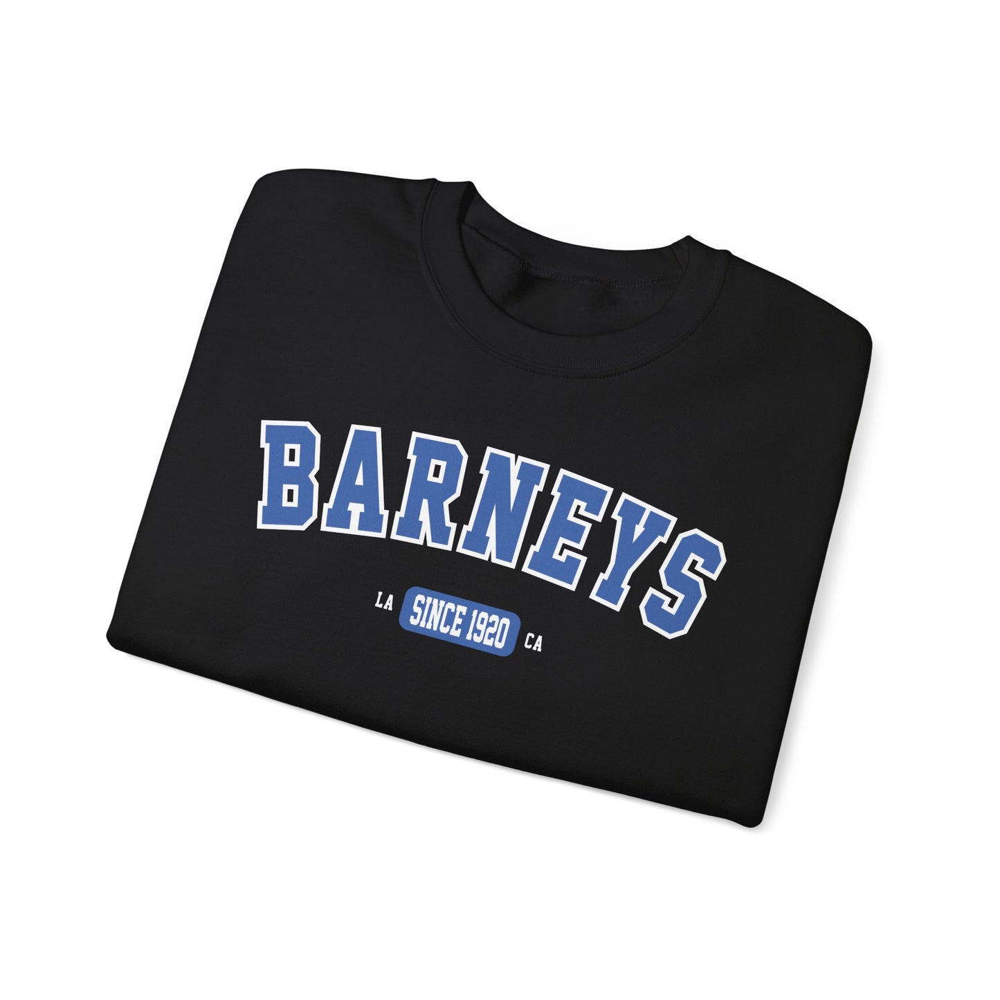 Vintage Collegiate Sweatshirt. BARNEY'S BEANERY - Womens Graphic Sweatshirt | Gildan 18000