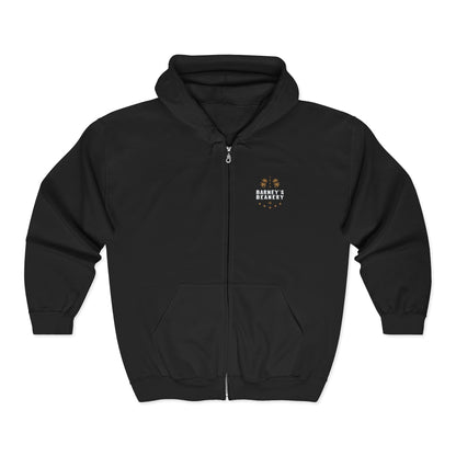 All Roads Lead To | BARNEY'S BEANERY | Men's Premium Full Zip Hoodie