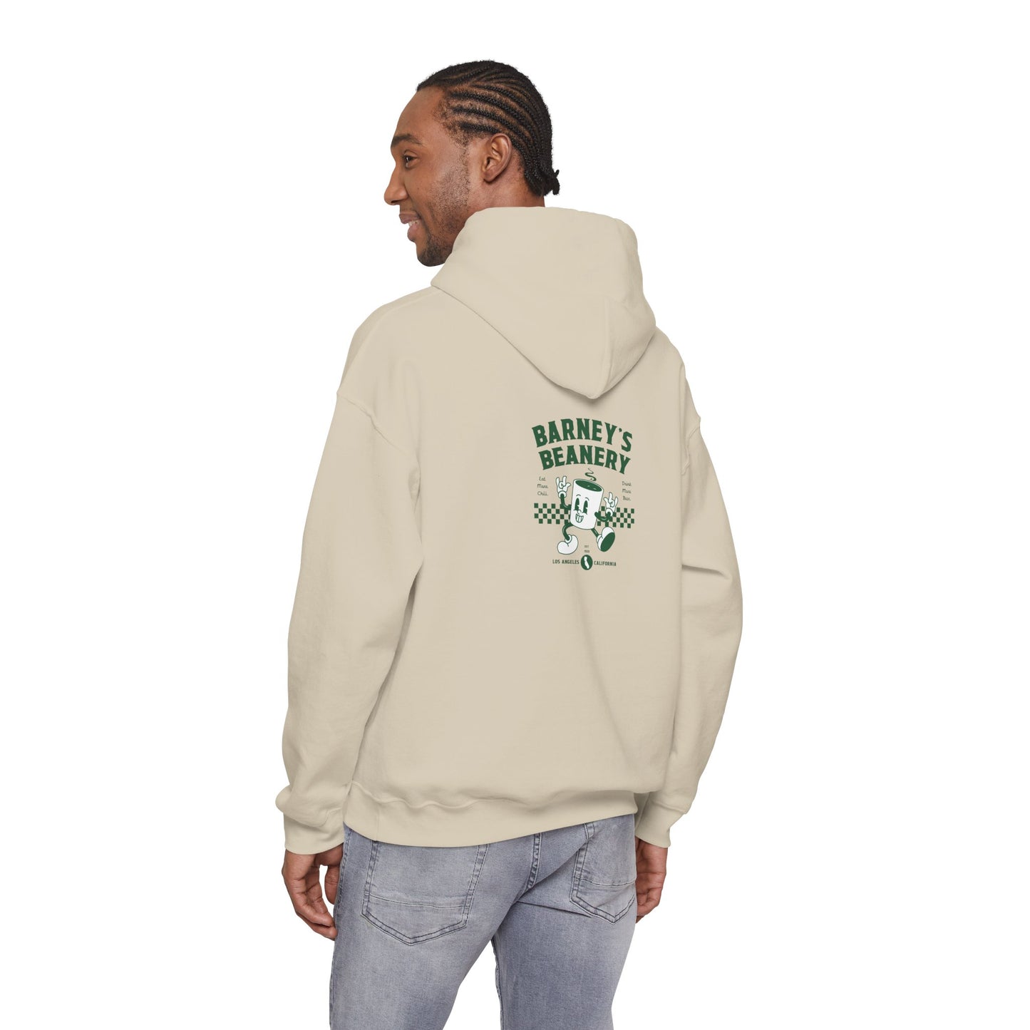 Dancing Chili | BARNEY'S BEANERY | Unisex Heavy Blend™ Hooded Sweatshirt